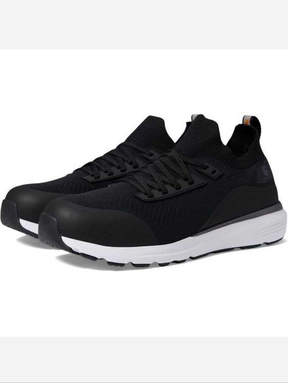 Carhartt Haslett 3 SD Women's US 10 Black White Knit Nano Toe Work Shoes KHD1195